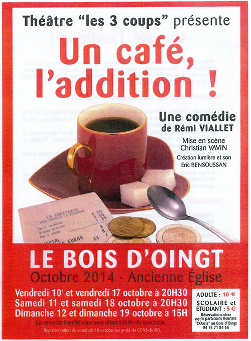 Un Café l'Addition